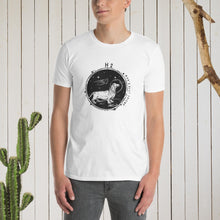 Load image into Gallery viewer, Science T Hydrogen Man&#39;s Best Friend Short-Sleeve Unisex T-Shirt
