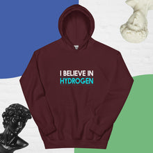 Load image into Gallery viewer, I Believe in Hydrogen Unisex Hoodie
